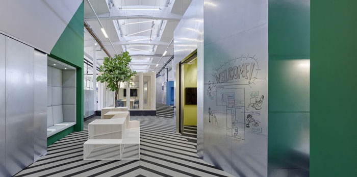 廠區辦公室裝修設計效果圖