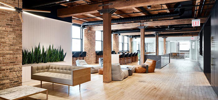 金融服務公司裝修設計效果圖