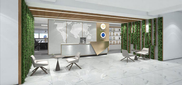 中式辦公室設計方案