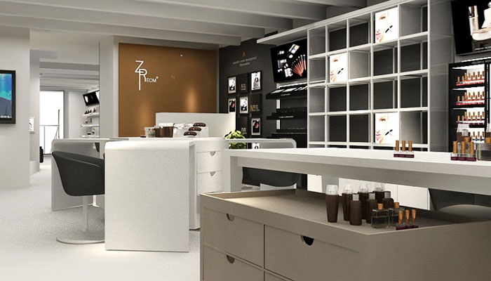 化妝品店鋪裝修設(shè)計案例