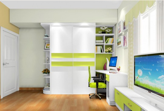 臥室嵌入到梁底設計效果圖