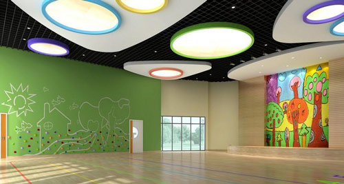 幼兒園地板裝修設計效果圖