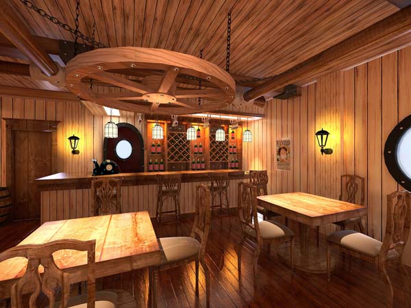 西餐廳裝修設計效果圖
