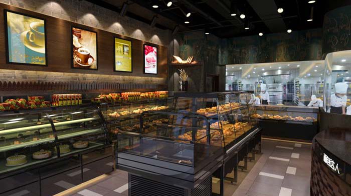 杭州時尚蛋糕店裝修設計案例