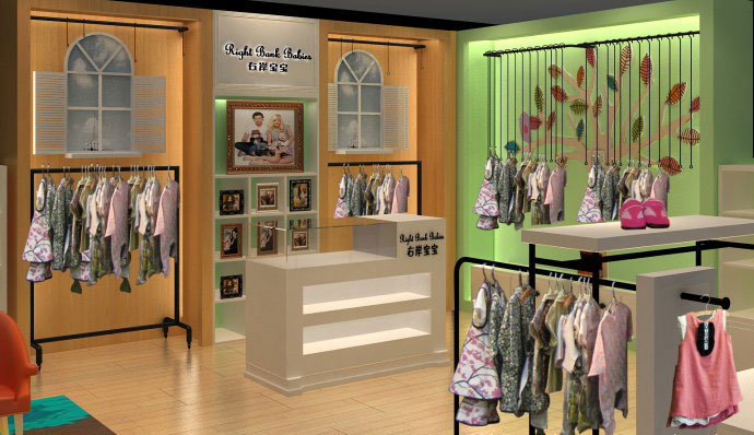 童裝店面裝修設(shè)計(jì)案例