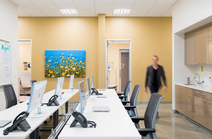 醫(yī)藥公司辦公室辦公區(qū)域細(xì)節(jié)裝修設(shè)計案例效果圖