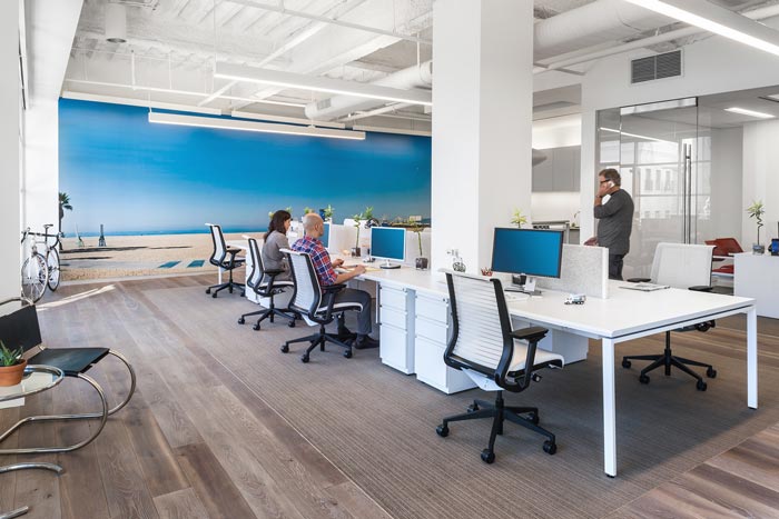 廣告公司辦公室空間裝修設計案例