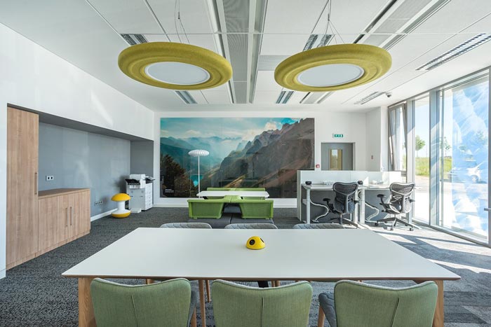 軟件開發公司辦公室辦公區域裝修設計案例效果圖