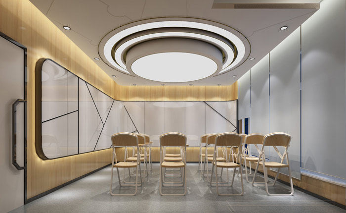 右腦開(kāi)發(fā)教育機(jī)構(gòu)教室裝修設(shè)計(jì)案例效果圖