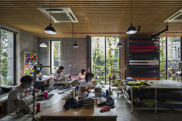 服裝廠房裝修設計效果圖