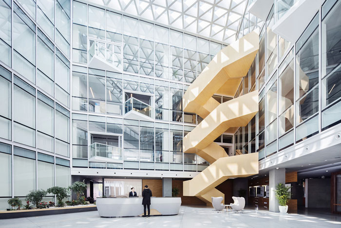 集團總部辦公樓入口大堂設(shè)計方案