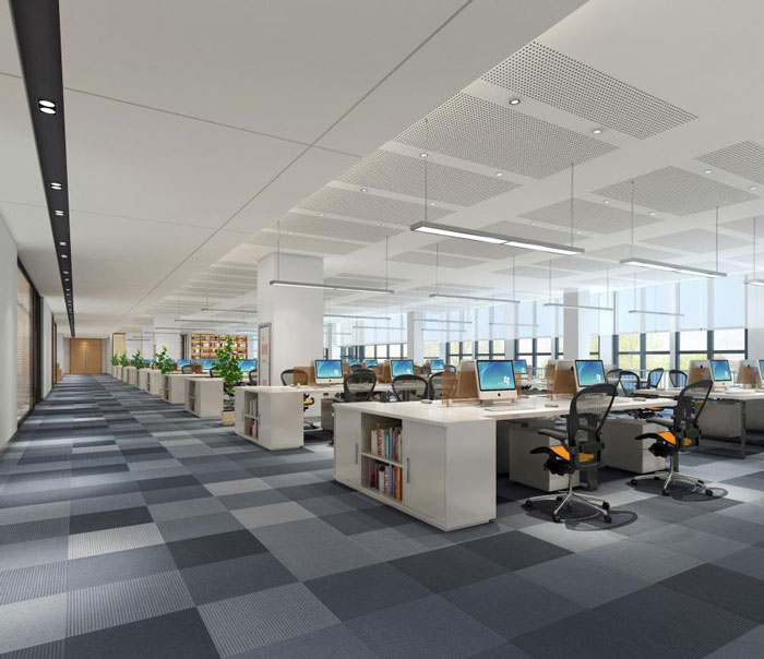 杭州濱江辦公室辦公區裝修設計效果圖