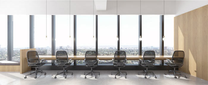 商貿公司辦公室休息區裝修設計效果圖