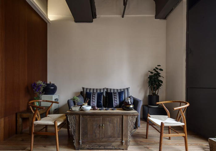 進出口貿易公司辦公室洽談區裝修設計效果圖