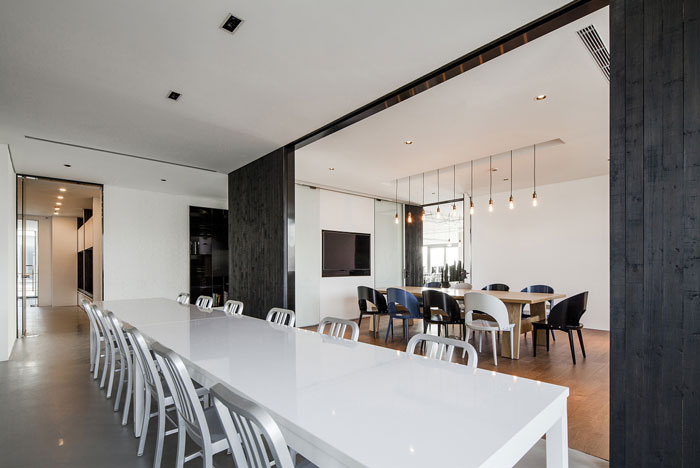 創(chuàng)意辦公室大型會議室裝修設(shè)計效果圖