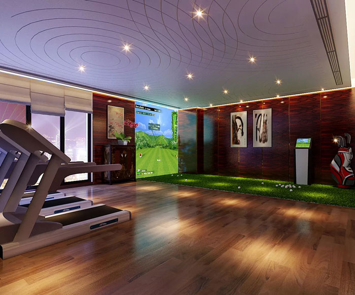 集團公司辦公室休閑區裝修設計效果圖