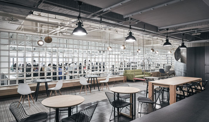 科技公司辦公室休息區裝修設計效果圖