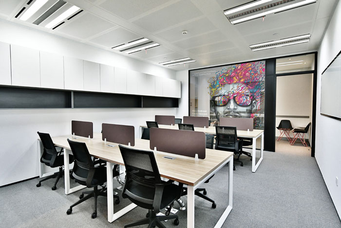 聯合辦公大樓辦公區裝修設計效果圖