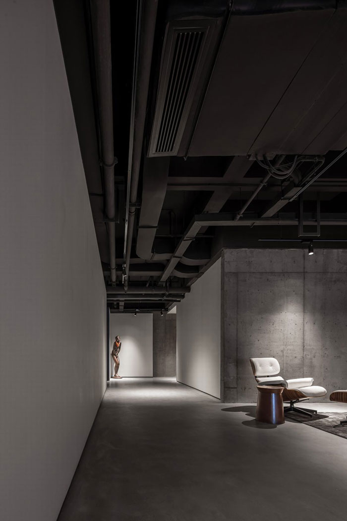 智能辦公室接待區裝修設計效果圖