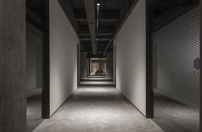 智能辦公室過道裝修設計效果圖