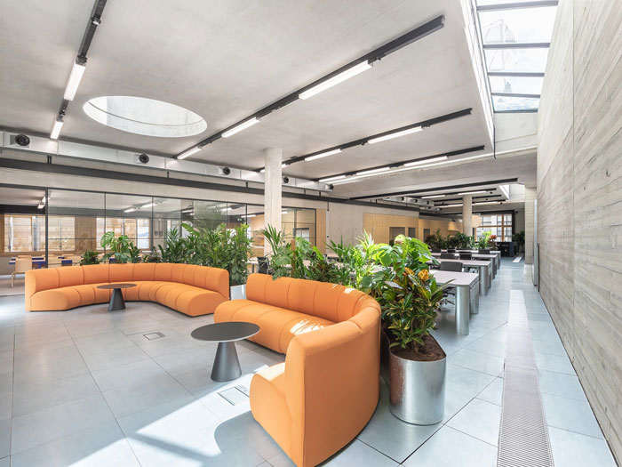 公關公司辦公室接待區裝修設計效果圖