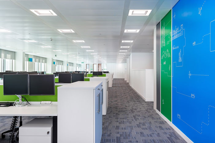 會計公司辦公室辦公區(qū)裝修設計效果圖