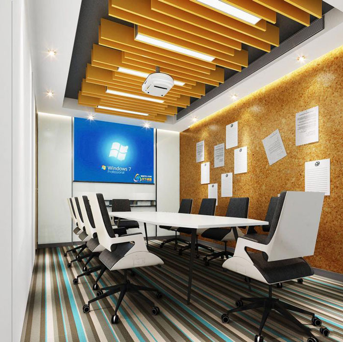 杭州湘湖辦公室會(huì)議室裝修設(shè)計(jì)方案