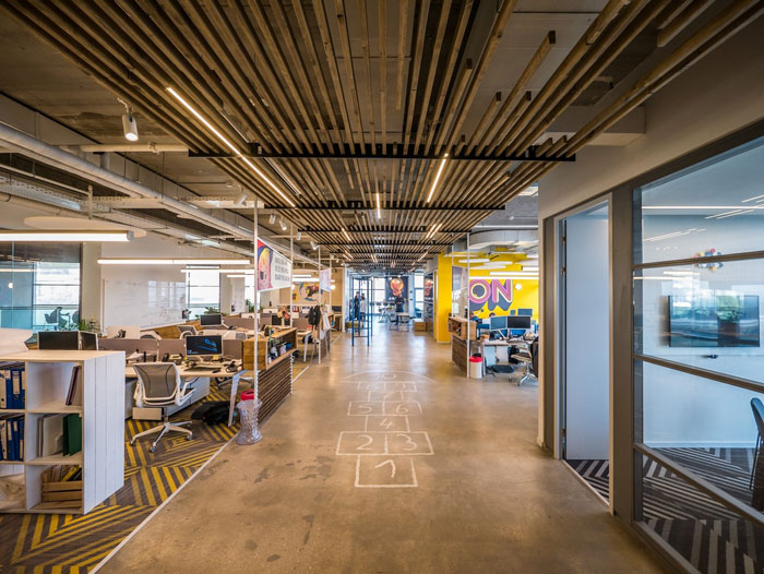 軟件公司辦公室辦公區裝修設計實景圖