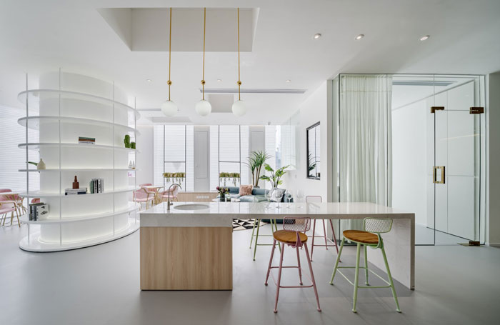 美容機(jī)構(gòu)辦公室裝修設(shè)計(jì)效果圖