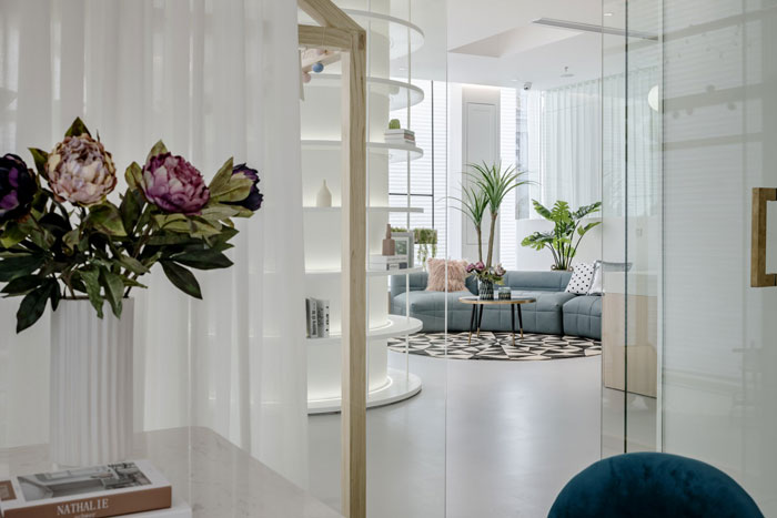 美容機(jī)構(gòu)辦公室裝修設(shè)計(jì)效果圖