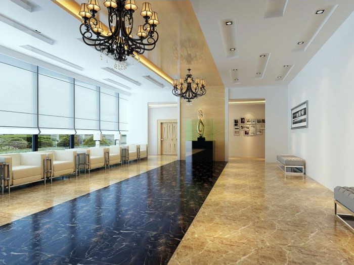 廠房辦公接待區裝修設計效果圖