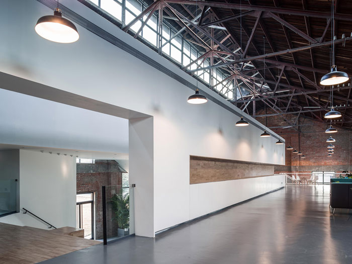 廠房改造辦公室二樓裝修設計效果圖