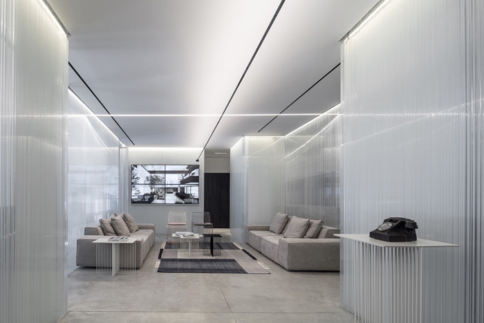 物業(yè)公司辦公室接待區(qū)裝修設(shè)計效果圖