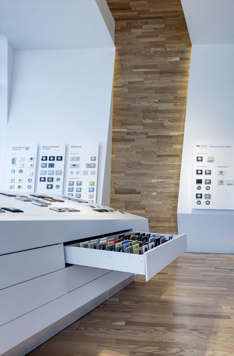 展廳收納區裝修設計效果圖