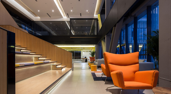 聯合辦公休息區裝修設計效果圖