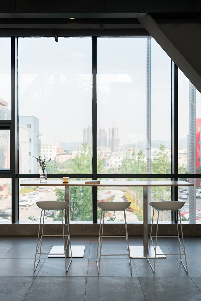 聯合辦公閱讀區裝修設計效果圖