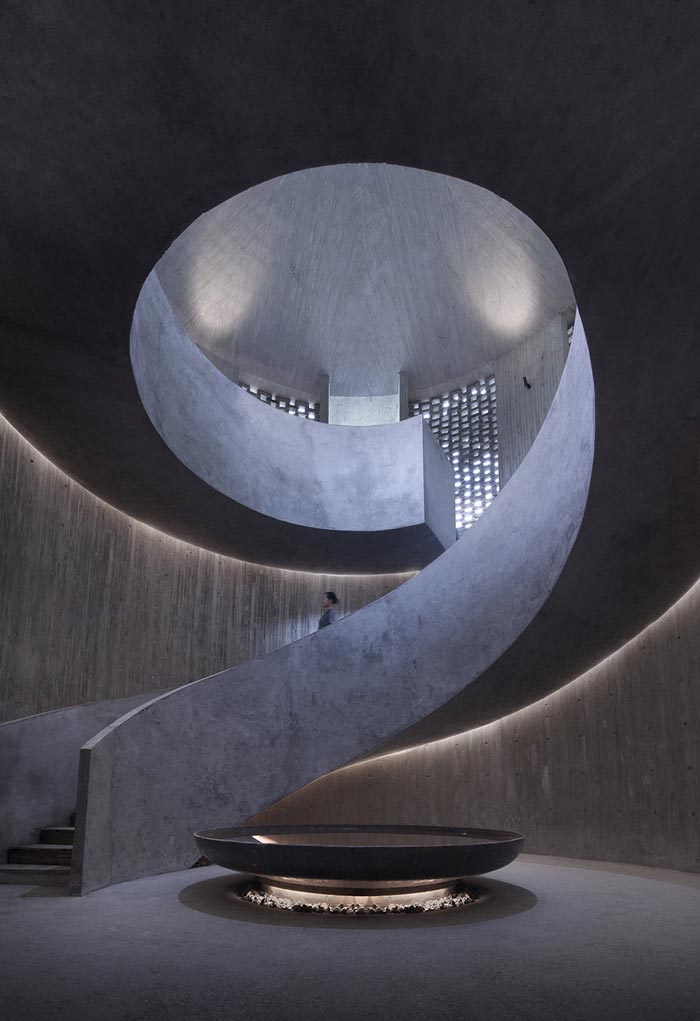 陽朔糖舍酒店SPA入口裝修設計效果圖