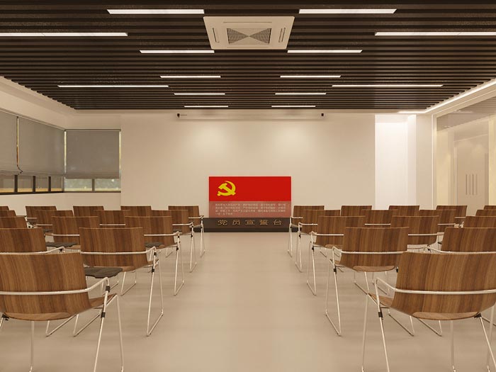 黨群服務中心培訓室裝修設計效果圖