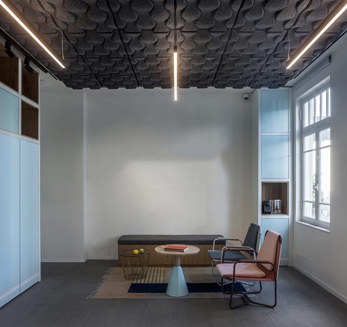 財務公司辦公室洽談區裝修設計效果圖