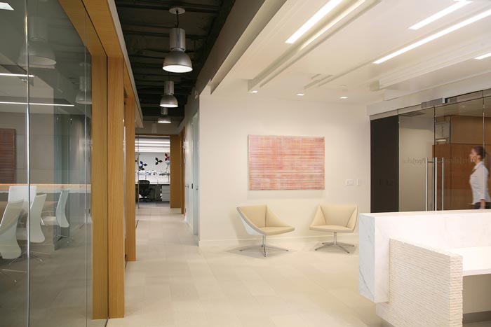 會計公司接待區裝修設計效果圖