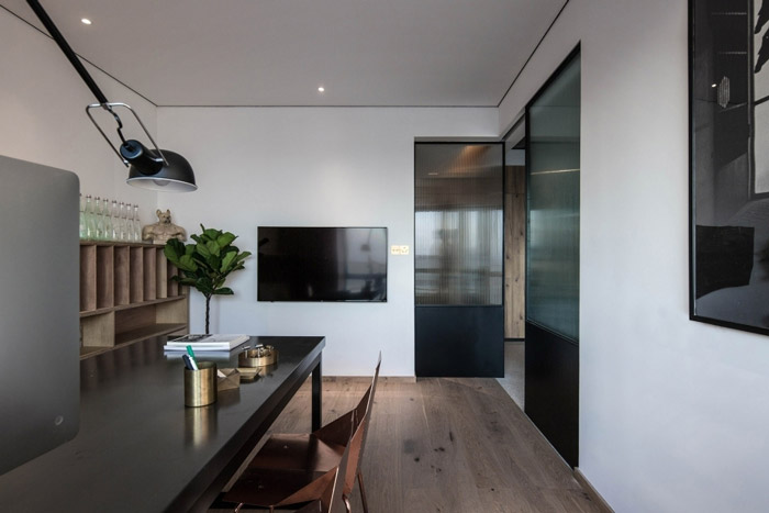 90㎡公司辦公室辦公區設計方案