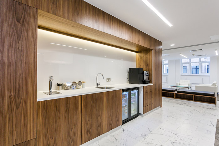 現代風格辦公室茶水間裝修效果圖