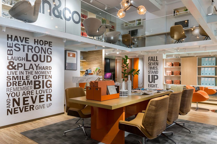 loft風格辦公室辦公區裝修效果圖