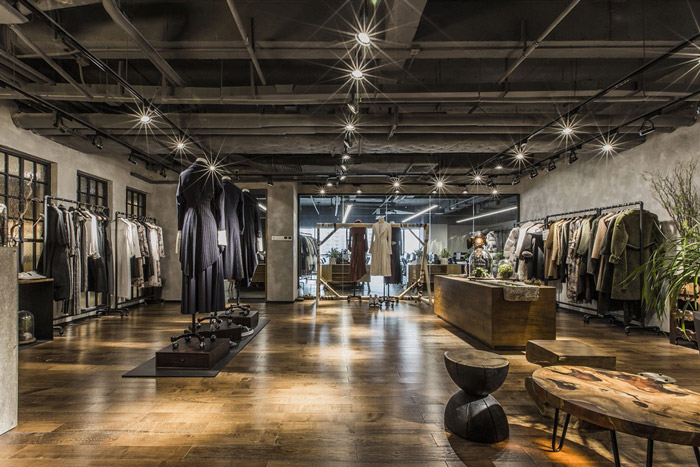 東方禪意辦公室展區裝修設計效果圖