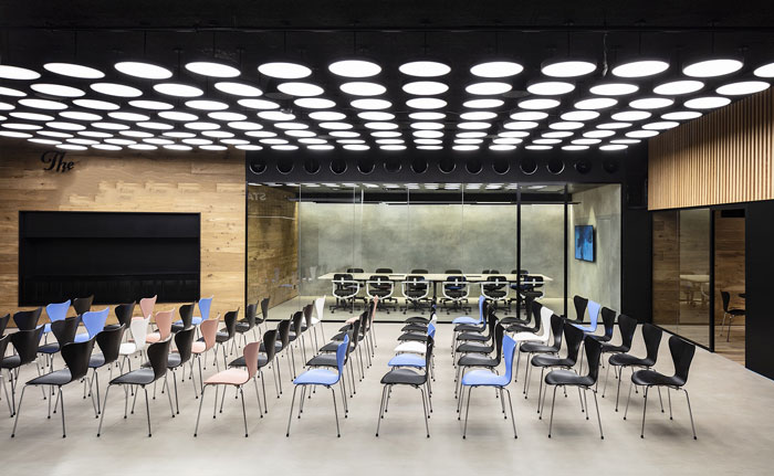 新總部辦公室培訓區裝修設計效果圖