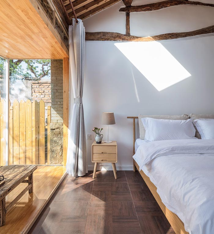 鄉村景區民宿客房布局裝修設計效果圖