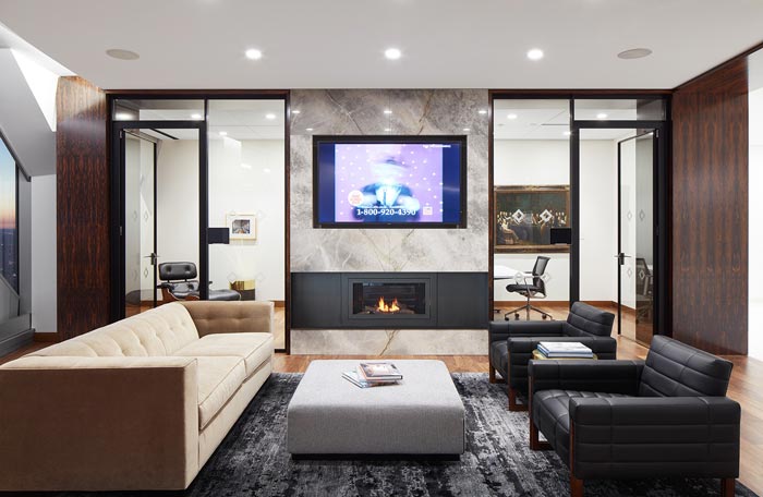 分公司辦公室洽談室裝修設計效果圖