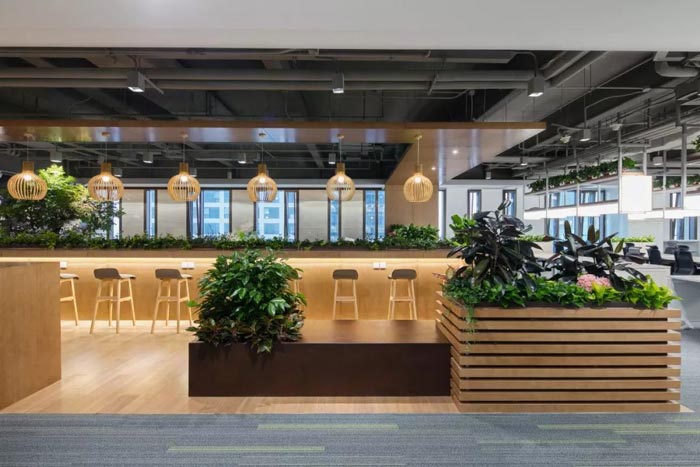 集團(tuán)總部辦公室吧臺設(shè)計(jì)方案