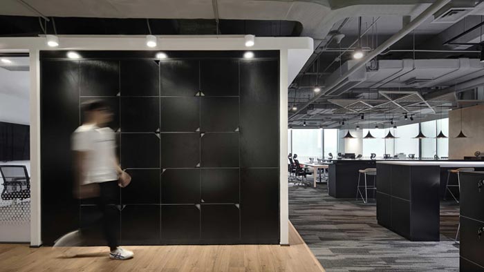 人力資源公司辦公室過道設計方案