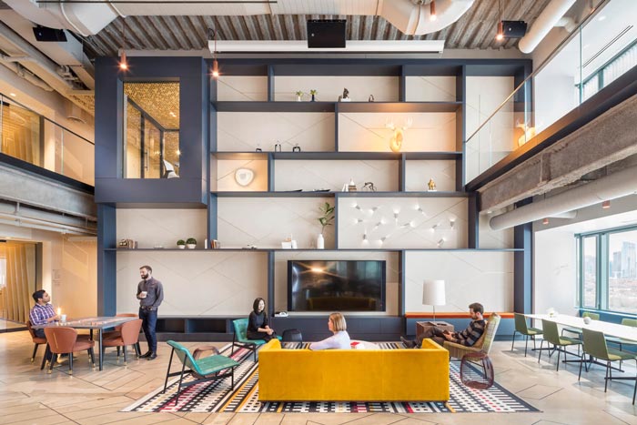 微軟研發中心交流區裝修設計效果圖